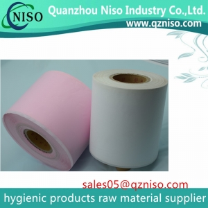 Hot Sale Breathable Pe Film Back Sheet For Sanitary Napkin Suppliers