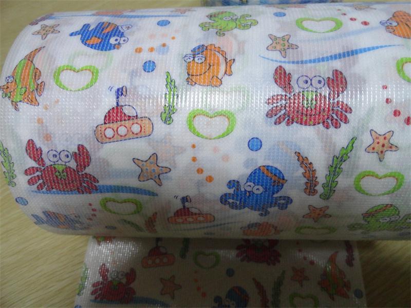 Printed Frontal Tape for Baby Diaper