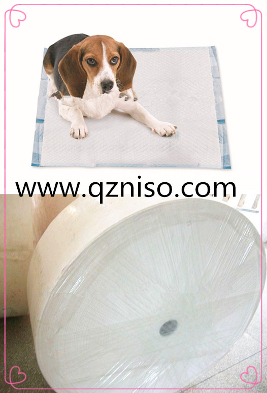 pet pad underpad raw materials fluff pulp