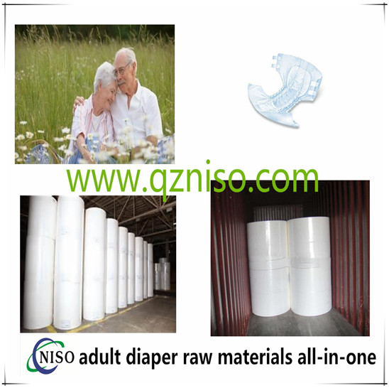 adult diaper raw materials fluff pulp