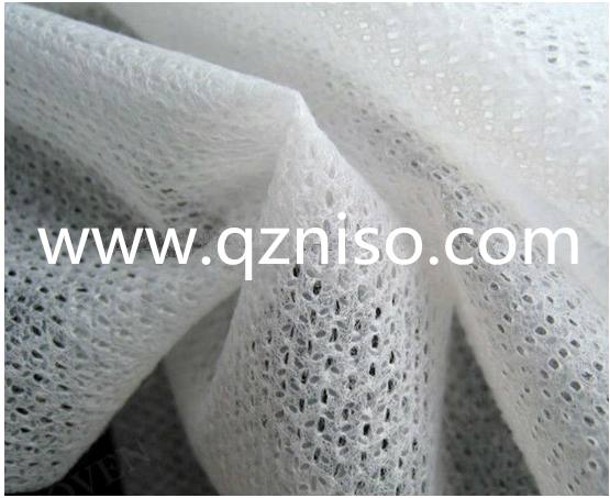Hydrophilic perforated nonwoven fabric