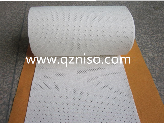 perforated nonwoven fabric for sanitary napkin 