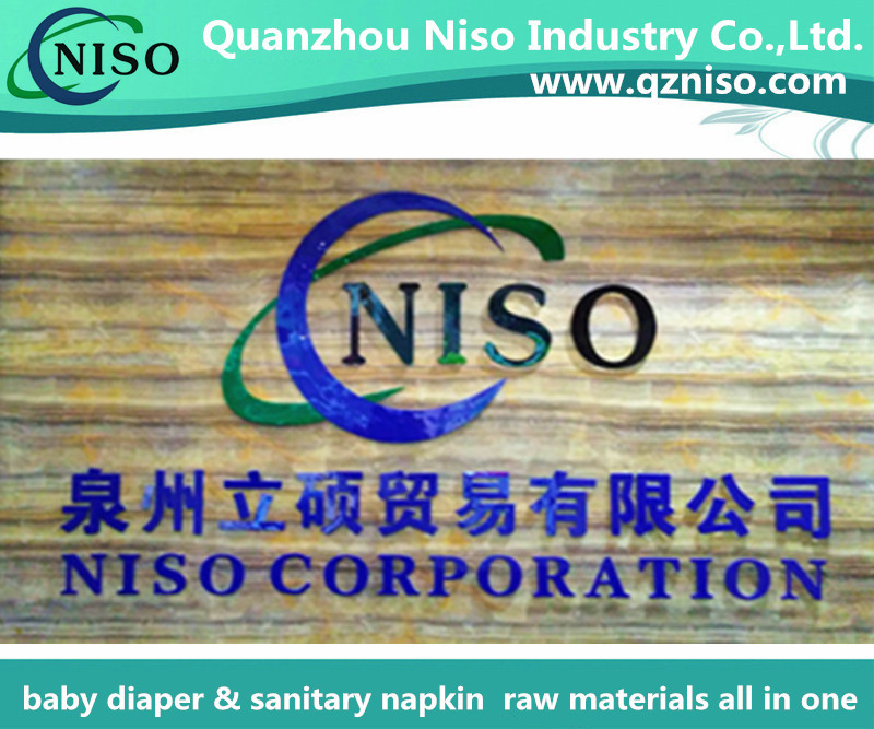 hydrophilic non woven for baby diaper raw materials