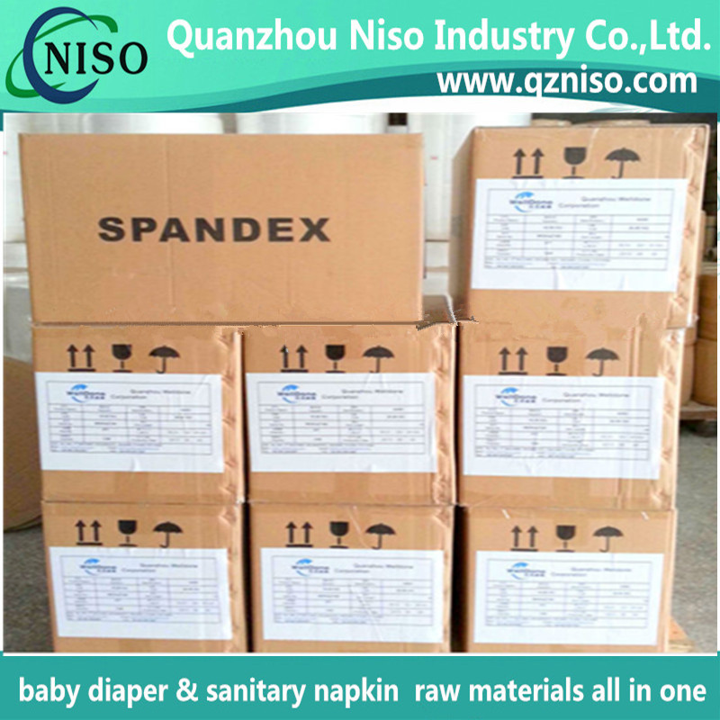 Spandex Yarn Baby Diaper Raw Materials