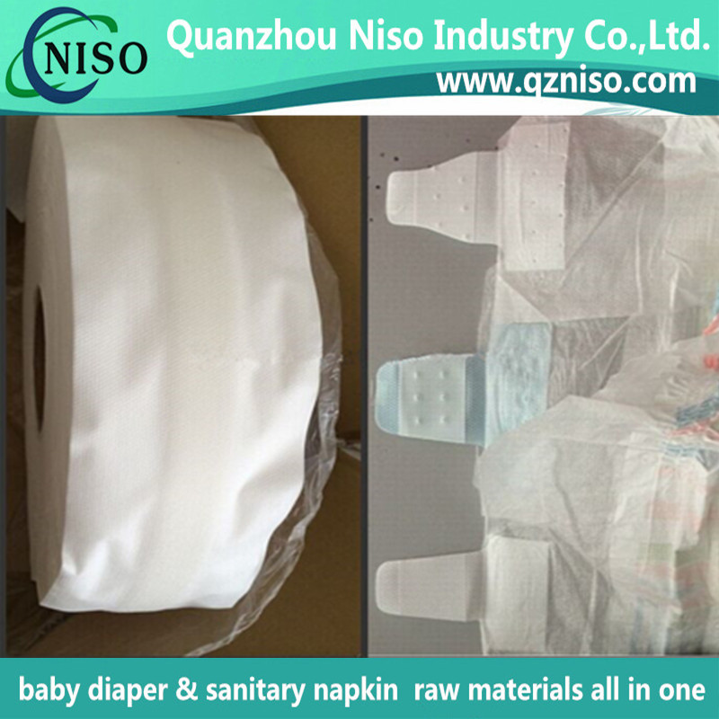 S Cut Side Tape Baby Diaper Raw Material