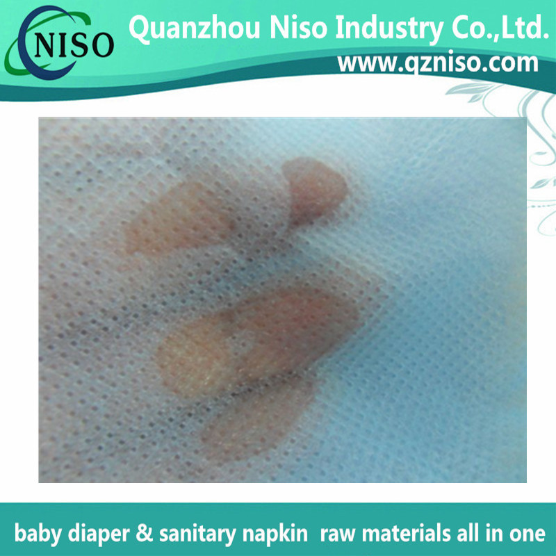 nonwoven for diaper top sheet