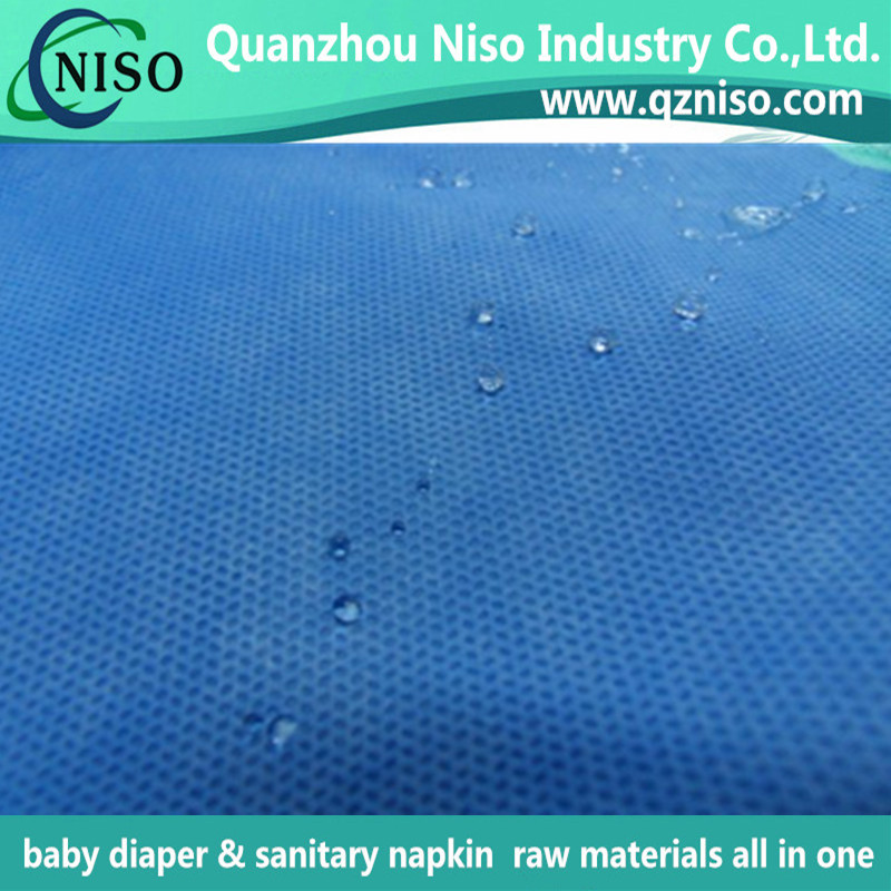 SSMMMS Hydrophobic Nonwoven Fabric Baby Diaper Raw Materials