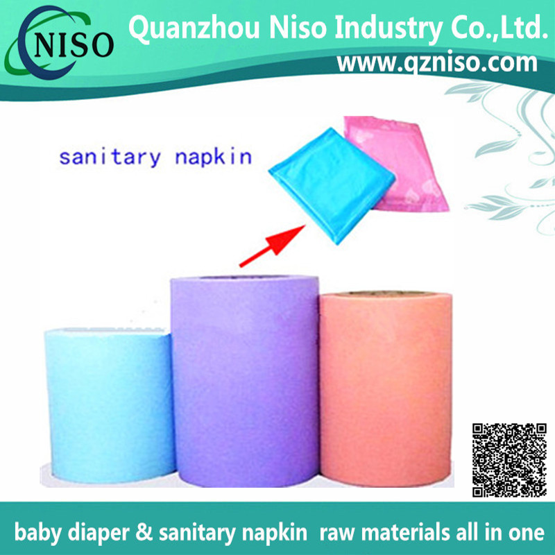 Packing film for sanitary napkin raw materials