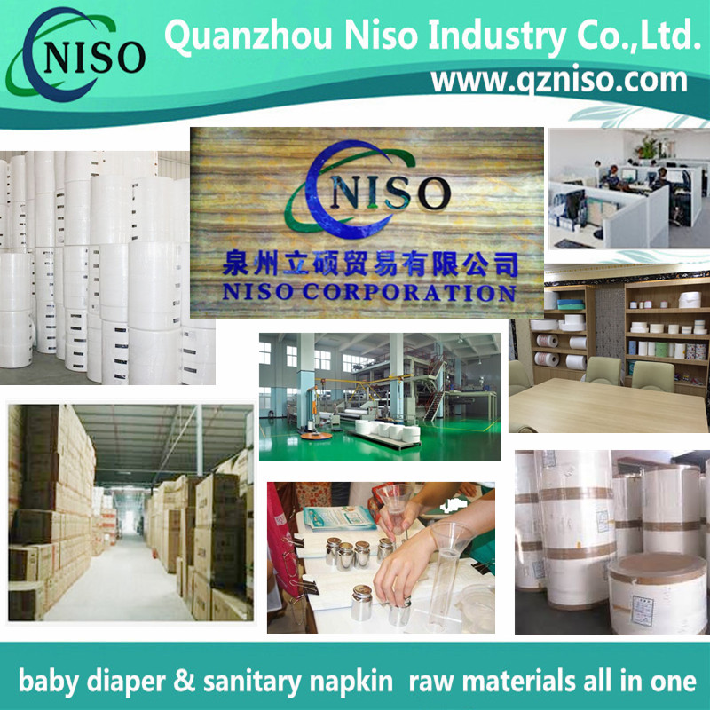 Packing film for sanitary napkin raw materials