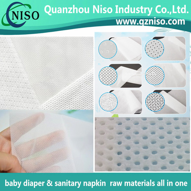 sanitary napkin raw materials PE perforated film