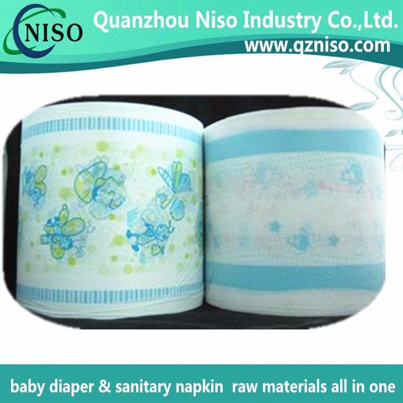 full laminated pe film for baby diaper raw materials