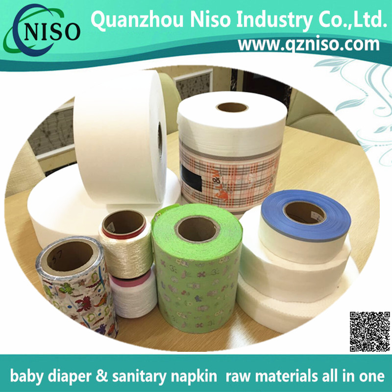 baby diaper raw materials hydrophilic non woven