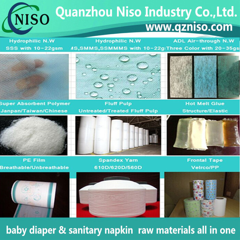 Baby Diaper Raw Materials