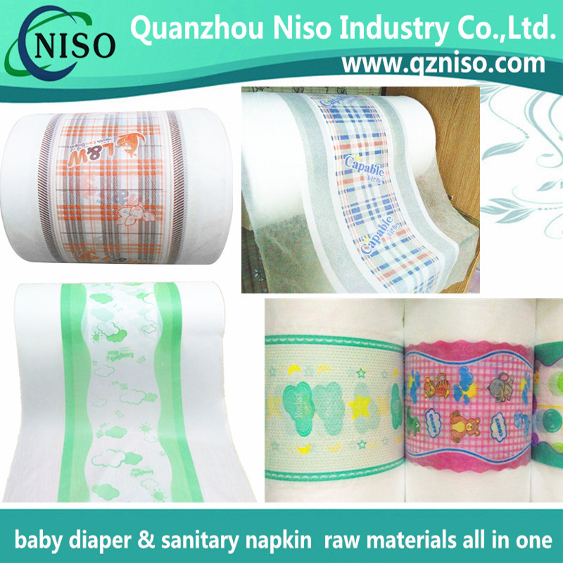 baby diaper raw materials laminated backsheet