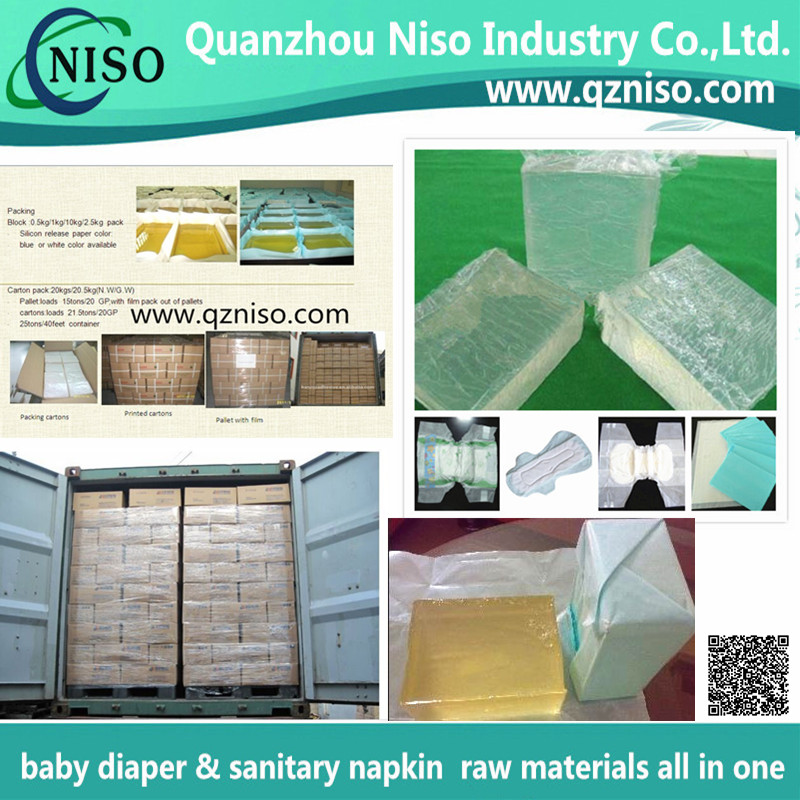 hot melt glue for adult diaper raw materials