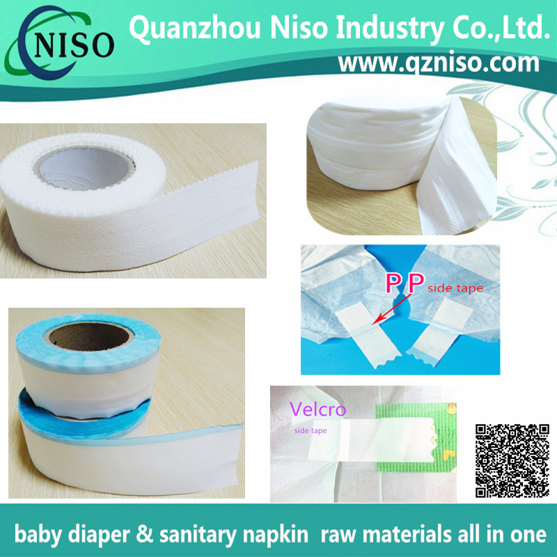 adult diaper raw materials PP side tape