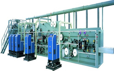 High speed semi-automatic sanitary napkin machine manufacture (HY400)
