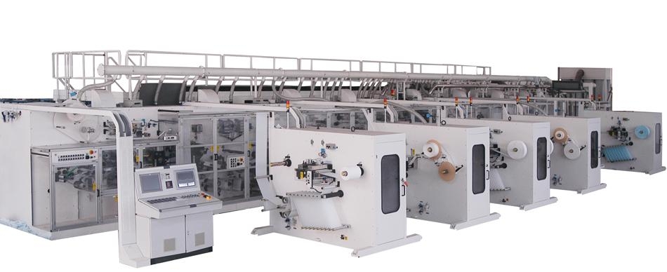 HY800-SV High Speed Full-automatic Feminine Pads Making Machine Manufacture