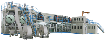 High speed training Pants diaper machine manufacture