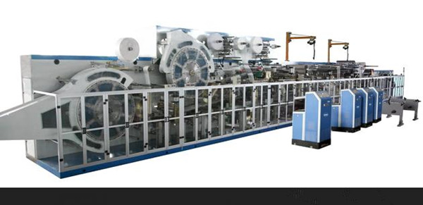 China baby pad making machine