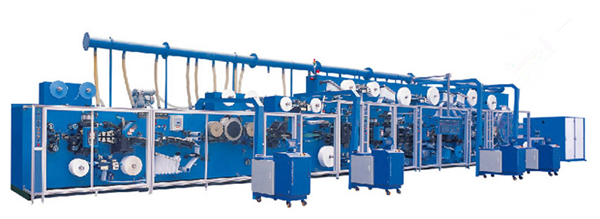 sanitary pad manufacturing machine