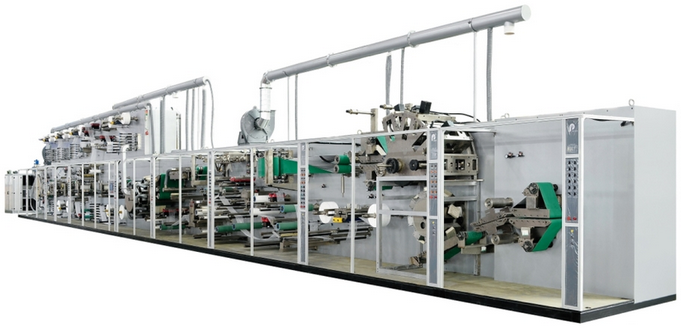 Pull-ups baby diaper making machine