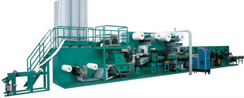 Underpad making machine manufacture