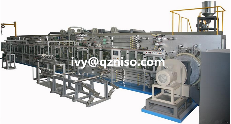 Full-servo baby diaper machine manufacture