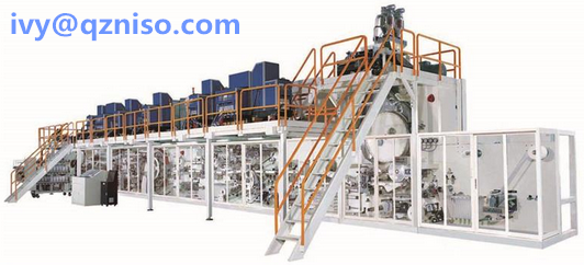 Pull-ups baby diaper machine manufacture