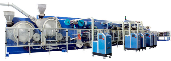 China baby pad making machine