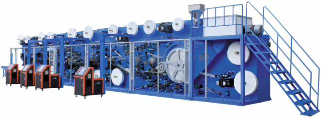 Full-servo Baby Diaper Making Machine Manufacture (YNK600-SV)