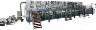 Super Semi-servo Adult Incontinence Diaper Machine Manufacture in China(CNK250-HSV)