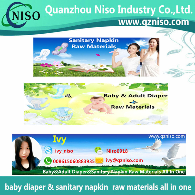 baby diaper raw materials all in one