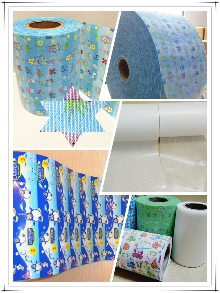 manufacture of frontal tape for diaper making