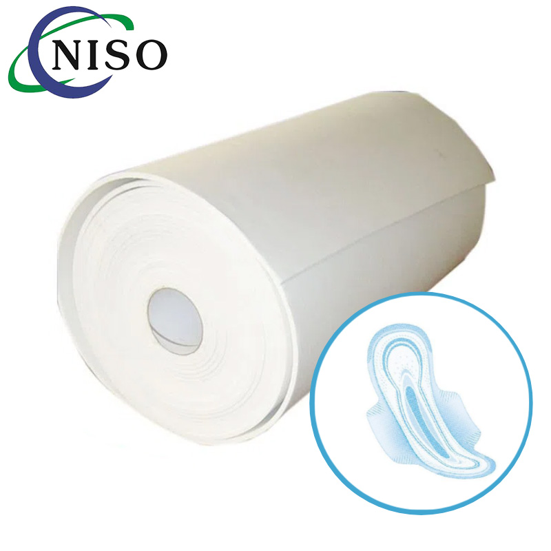 treated pulp for sanitary napkin