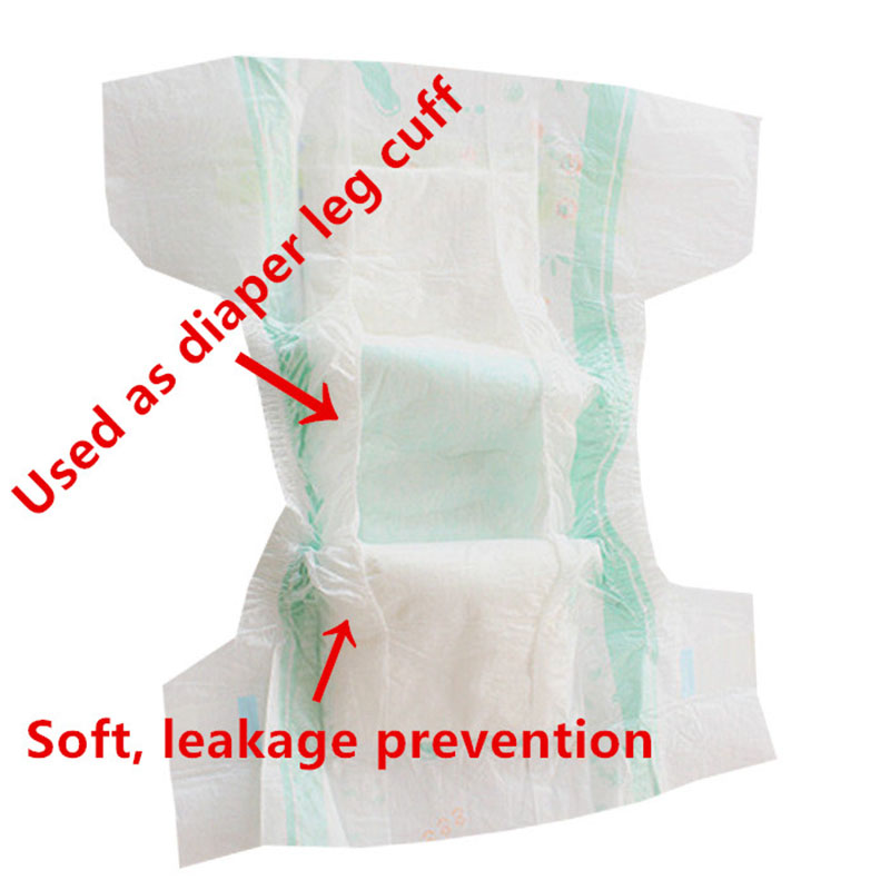 nonwoven for diaper leg cuff