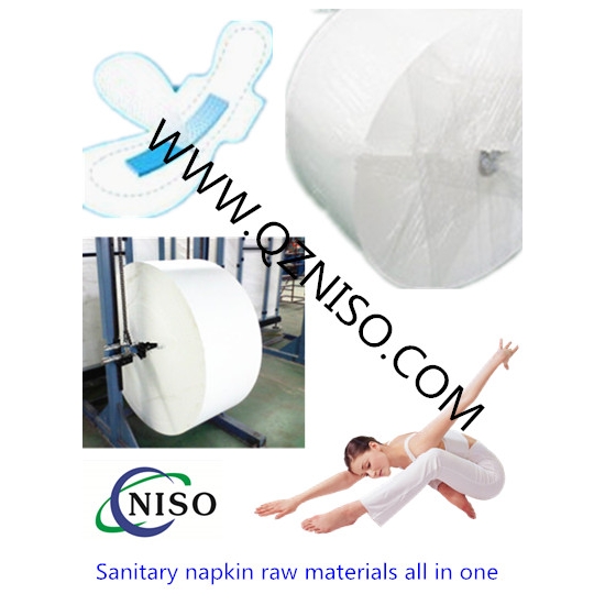 Sanitary napkin raw materials fluff Pulp