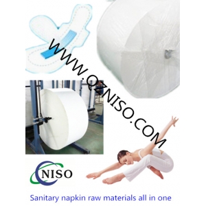 Sanitary napkin raw materials fluff Pulp