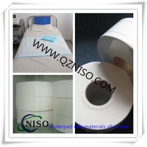  Wrap tissue paper for underpad  pet pad raw materials