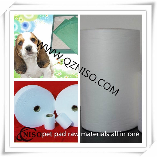 nonwoven fabric for underpad pet pad  top sheet raw material