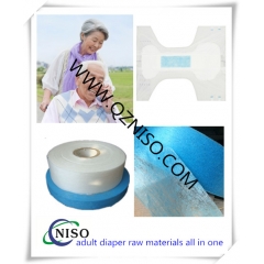 Nonwoven fabric for ADL of adult diaper
