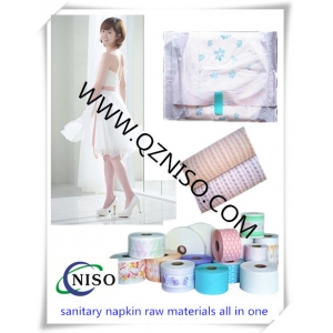 Sanitary napkin raw materials packing film