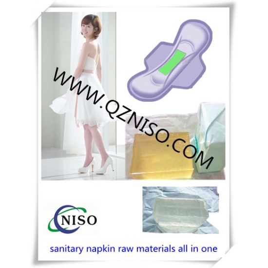 Sanitary napkin raw materials hot melt glue