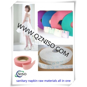 Sanitary napkin raw materials easy-tape