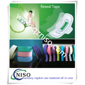 Sanitary Napkin Raw Materials Reseal Tape
