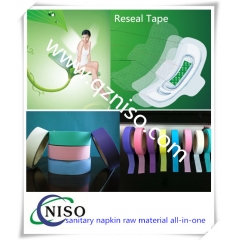 Sanitary Napkin Raw Materials Reseal Tape