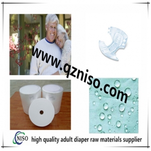 Soft waterproof hydrophobic nonwoven fabric