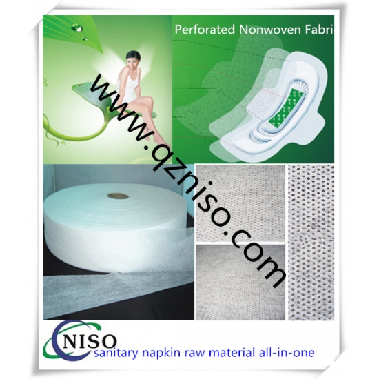 Perforated Nonwoven Fabric for Sanitary Napkin
