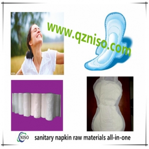 UAS fluff pulp for sanitary napkin raw materials