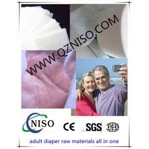 Top sheet hydrophilic N.W for adult diaper